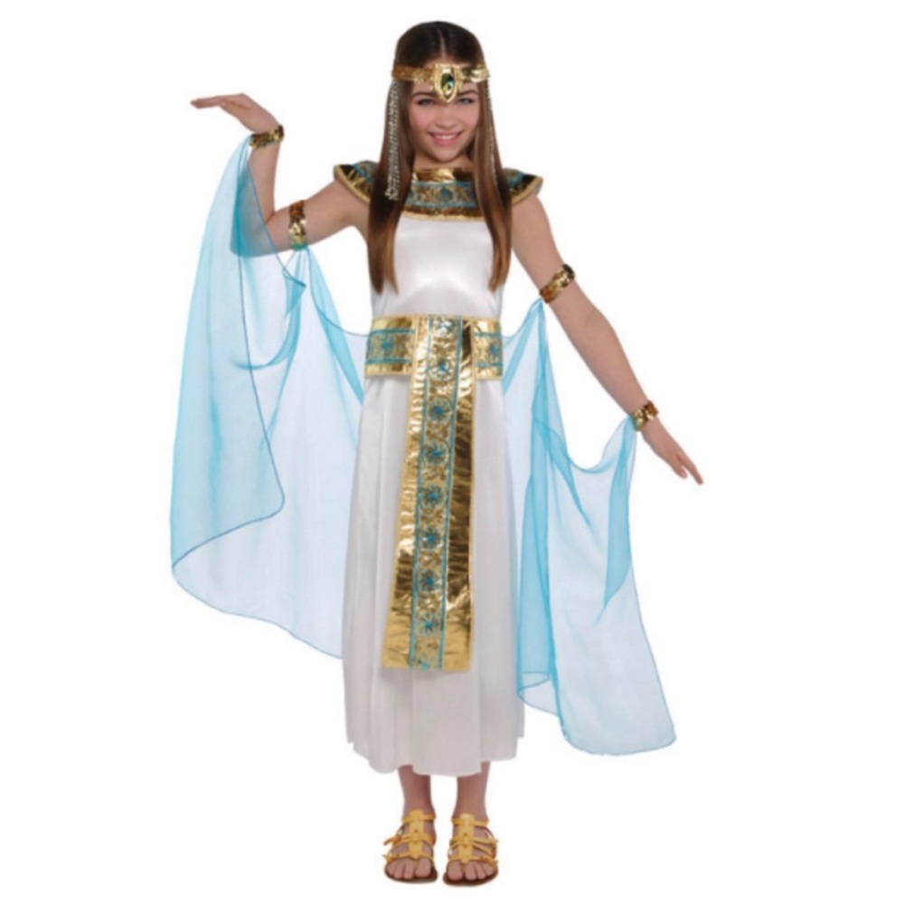 Children's Halloween Cleopatra Costume Size Small 4-6 Brand New